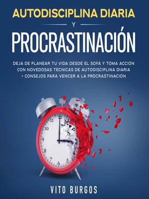 cover image of Autodisciplina diaria y procrastinación 2 en 1